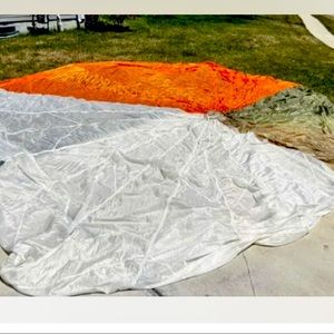 Vintage 1965 USAF 4 Color Parachute